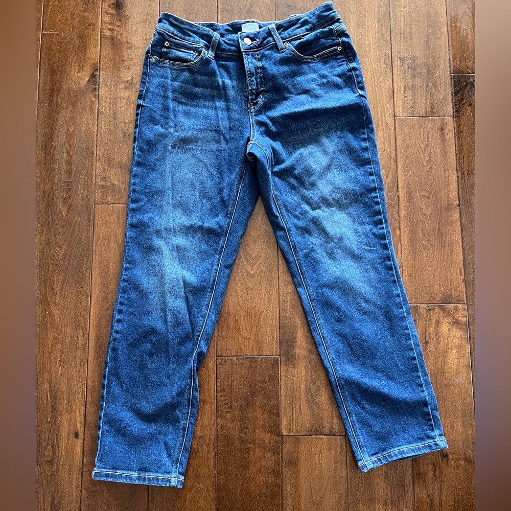 Classic High-Rise Women's Blue Jeans